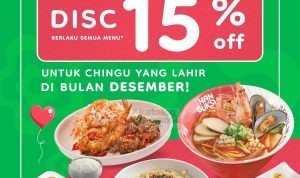 Promo Han Guksu Birthday Treats Diskon 15% untuk Ulang Tahun Desember