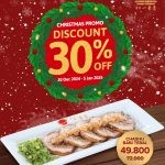 Promo Hakata Ikkousha Special Christmas - Diskon 30% untuk Chashu Babi Tebal*