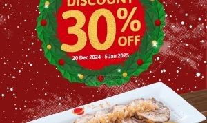 Promo Hakata Ikkousha Special Christmas - Diskon 30% untuk Chashu Babi Tebal*