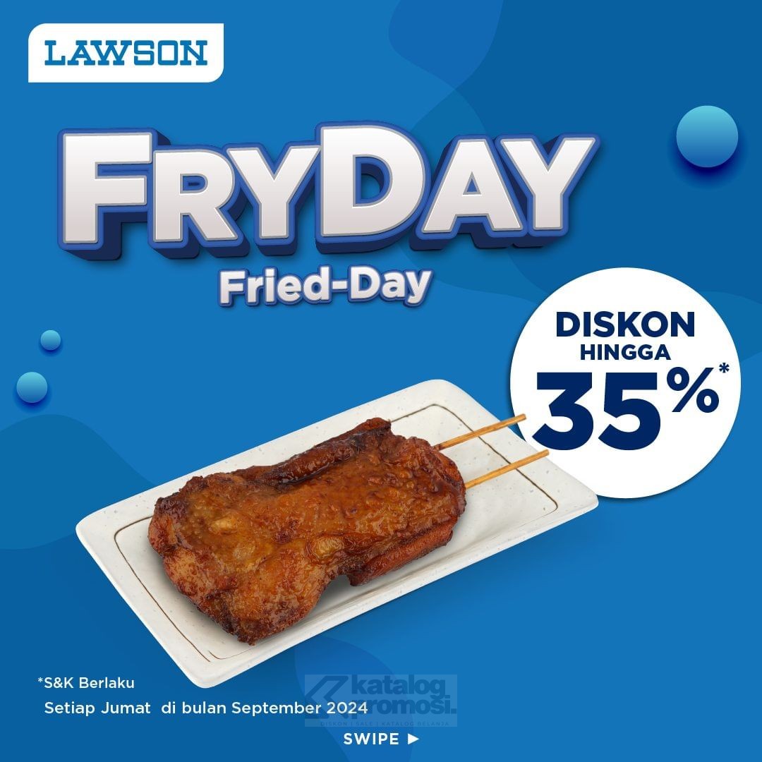 Promo LAWSON FRYDAY - DISKON HINGGA 35%