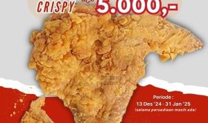 Promo Let’s Go Chicken Harga Spesial Sayap Crispy cuma Rp. 5.000,-