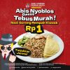 Promo Nasgor Mafia Spesial Pilkada - Tebus Murah Nasi Goreng Kluwak cuma Rp. 1,-