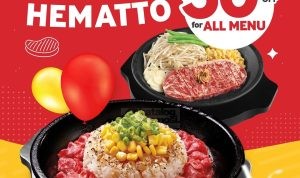 Promo PEPPER LUNCH Friday Hematto Disc 50% All Menu untuk pengguna Kartu Kredit BSI Hasanah