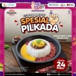 Promo PLATINUM GRILL Special PILKADA Menu Pilihan Cuma Rp 24 Ribu*