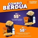 Promo PLATINUM CINEPLEX COMBO BERDUA mulai Rp. 55RIBUAN AJA!