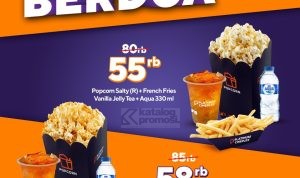 Promo PLATINUM CINEPLEX COMBO BERDUA mulai Rp. 55RIBUAN AJA!