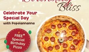 PROMO POPOLAMAMA BIRTHDAY BLISS - FREE Special Birthday Pizza!