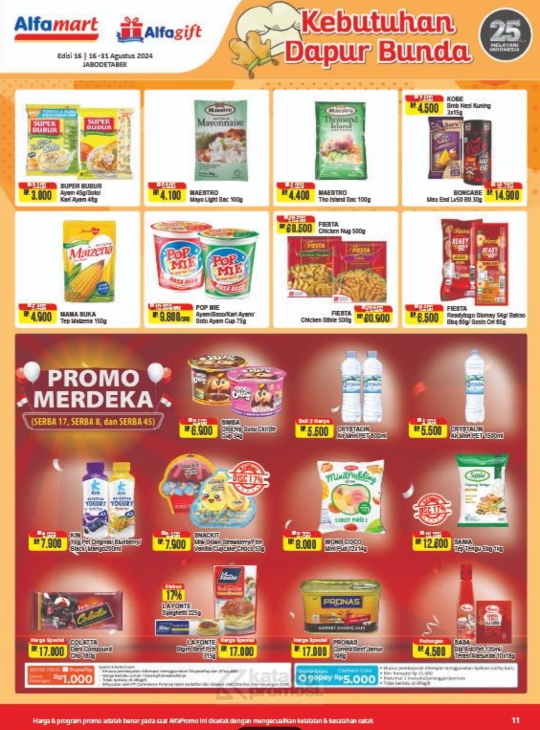 Katalog Promo JSM Alfamart 23-25 Agustus 2024: Diskon Popok Murah Mulai dari Rp 33.900