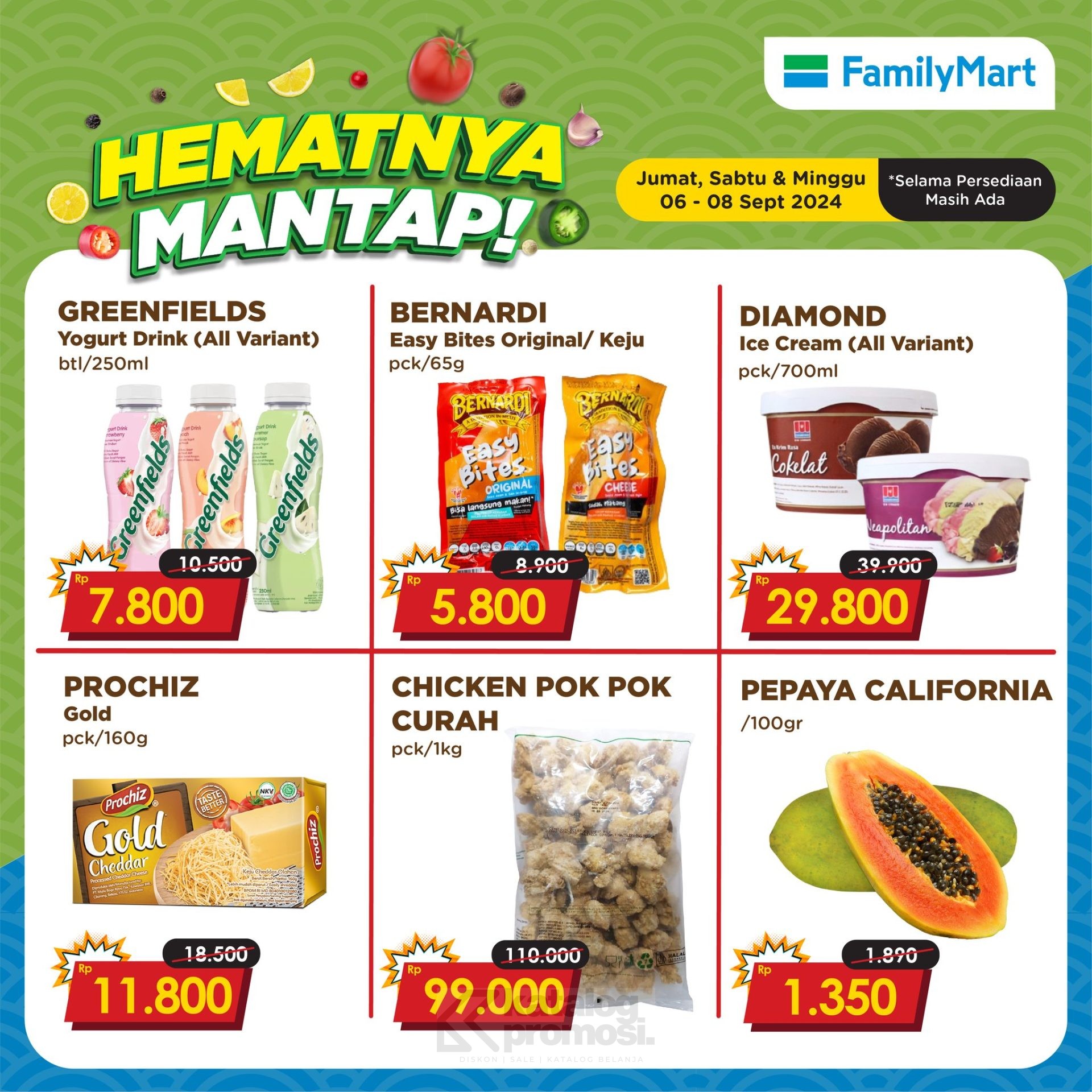 Promo FAMILYMART FAMI SUPER FRESH WEEKEND JSM periode 06-08 SEPTEMBER 2024