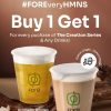 Promo FORE COFFEE BELI 1 GRATIS 1 untuk Fore x HMNS The Creation FOREveryHMNS series