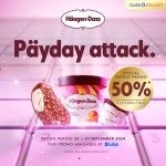 Promo Häagen-Dazs Payday Attack Diskon 50%