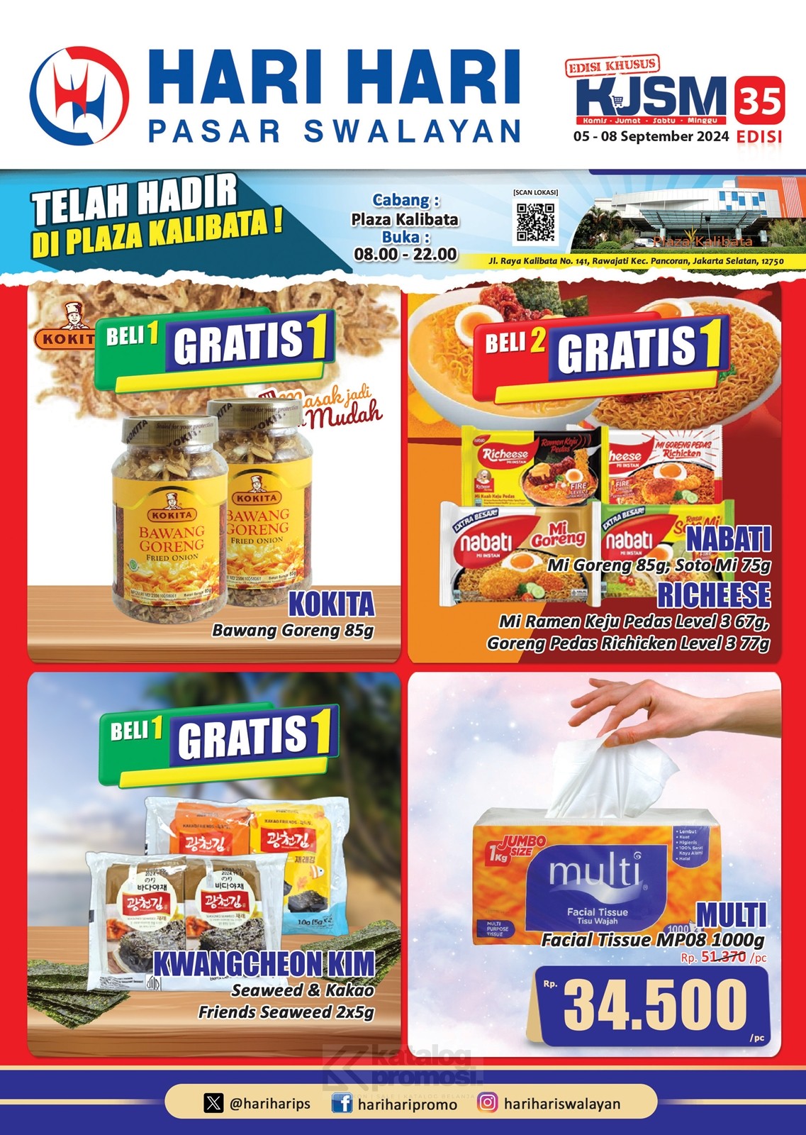 Katalog Promo JSM Hari Hari Swalayan 05-08 September 2024