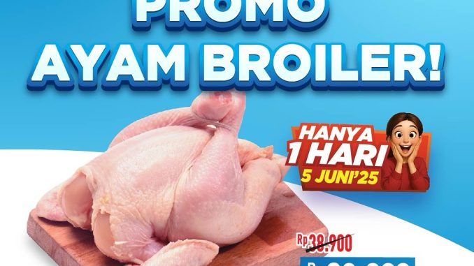 Promo Hypermart Ayam Broiler Rp26.900 5 Juni 2025 bayar pakai OVO