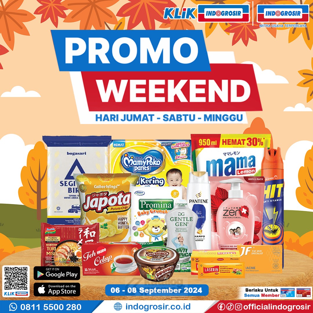 Promo JSM INDOGROSIR KATALOG WEEKEND 06-08 SEPTEMBER 2024