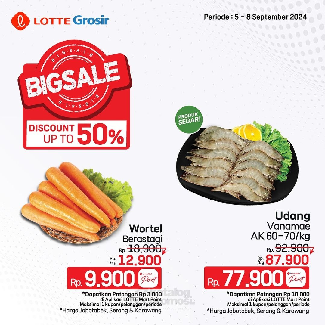 Promo LOTTE GROSIR HITS AKHIR PEKAN 05-08 SEPTEMBER 2024