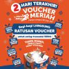 Promo Ocean 8 Voucher Meriah: Bagi-Bagi Ratusan Voucher Tanpa Undian!