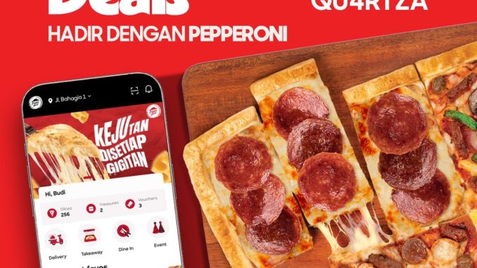 Promo Pizza Hut Online Exclusive Deals Beli Qu4rtza Pizza cuma Rp89.000 tiap Rabu Juli 2025, berlaku untuk takeaway & delivery via App/Web