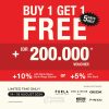 Promo Trans Fashion Independence Day SALE Buy 1 Get 1 FREE + voucher IDR 200.000