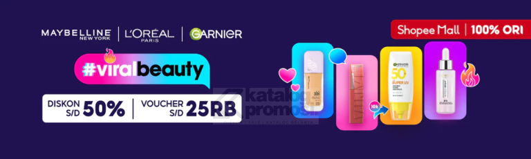 promo-viral-beauty-Maybelline-Loreal-Garnier-CPD-Evergreen-shopee.png