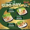 Promo RAA CHA TUESDAY is SUKI DAY - Harga Spesial Suki Package mulai Rp. 49.000