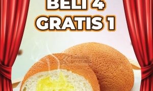 Promo ROTI’O PAYDAY BELI 4 GRATIS 1!