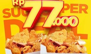 Promo SHIHLIN SUPER DEAL! BELI 2 XXL CHRISPY CHICKEN cuma Rp. 77.000