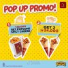 Promo SHIHLIN POP UP! TAMBAH +Rp. 25.000 bisa dapat XXL & Popcone Spicy Cheese