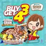 Promo SOGOGI SHABU and GRILL - DATANG BEREMPAT BAYARNYA CUMA TIGA ALL YOU CAN EAT SEPUASNYA