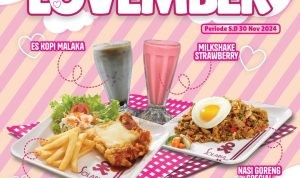 Promo SOLARIA Paket LOVEMBER Harga Mulai 99 Ribuan Khusus untuk Pemesanan via GoFood