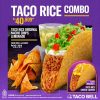 Promo TACO BELL MENU BARU! TACO RICE COMBO cuma Rp. 40.909*