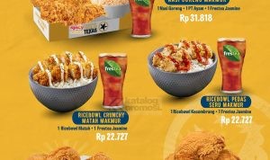 Promo TEXAS CHICKEN Paket MAKMUR (Makin Murah) mulai Rp. 22.727*