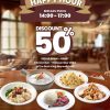 Promo THE DUCK KING HAPPY HOUR - DISKON HINGGA 50%