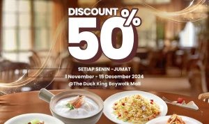 Promo THE DUCK KING HAPPY HOUR - DISKON HINGGA 50%