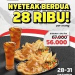 PROMO WAROENG STEAK HARI SUMPAH PEMUDAH MAKAN BERDUA CUMA RP. 28.000*