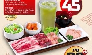 PROMO YAKINIKULIKE Value Set Save Up To 45%*