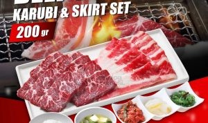 Promo Yakiniku Like Beli 1 Gratis 1 untuk menu Karubi & Skirt Set 200g