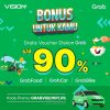 Promo Diskon Grab 90% untuk Vision+ Users!