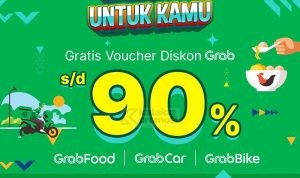 Promo Diskon Grab 90% untuk Vision+ Users!