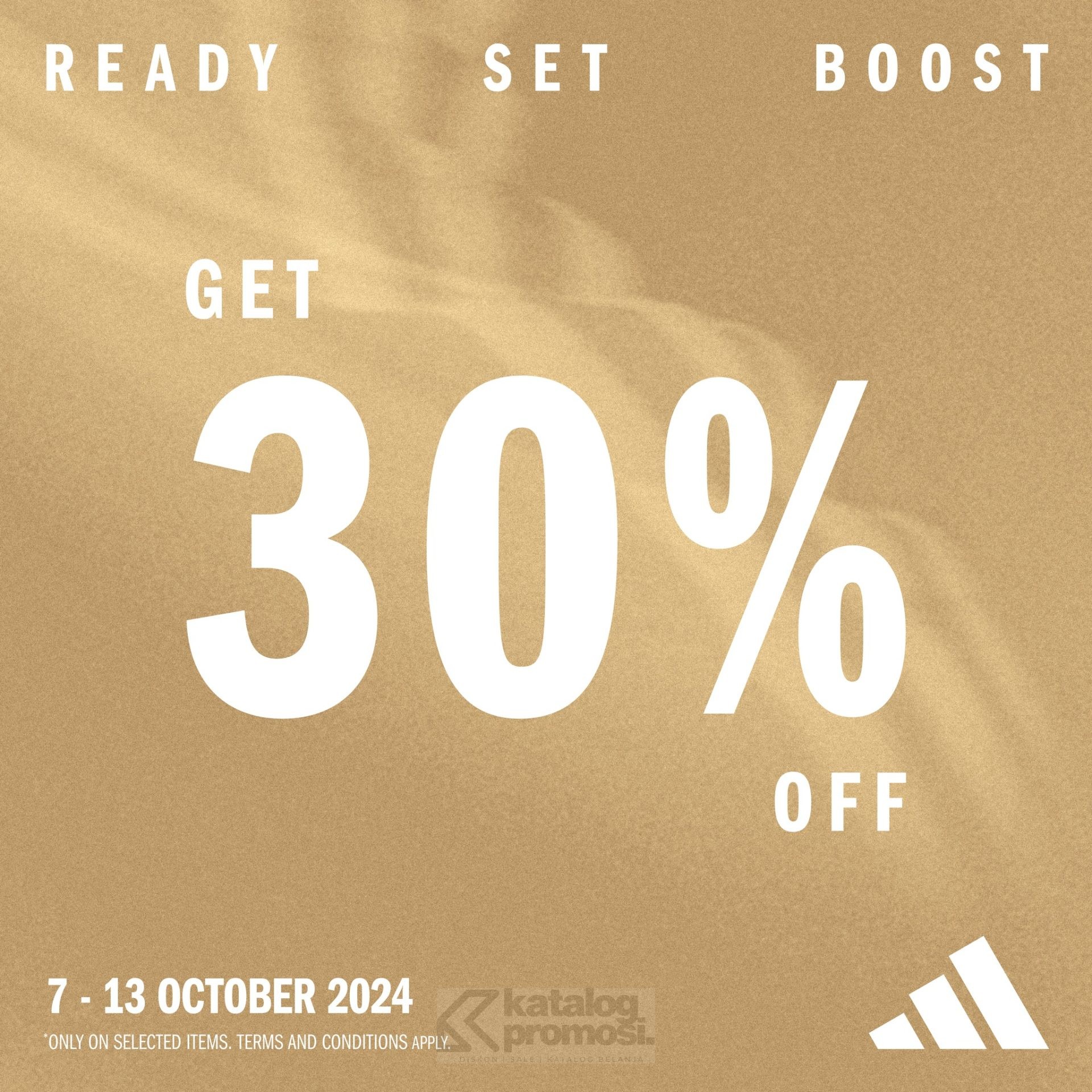 Promo Adidas Boost 10.10 Diskon 30%