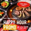 Promo THE SOCIAL POT HAPPY HOUR cuma Rp. 158.000++