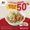 Promo Kafe Betawi Diskon 50% untuk Bubur Ayam