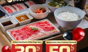 Promo YAKINIKU LIKE BIRTHDAY SPECIAL - DISCOUNT UP TO 50% OFF