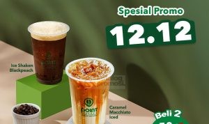 Promo Point Coffee 12.12 Beli 2 Minuman Favorit Hanya Rp. 35.000!