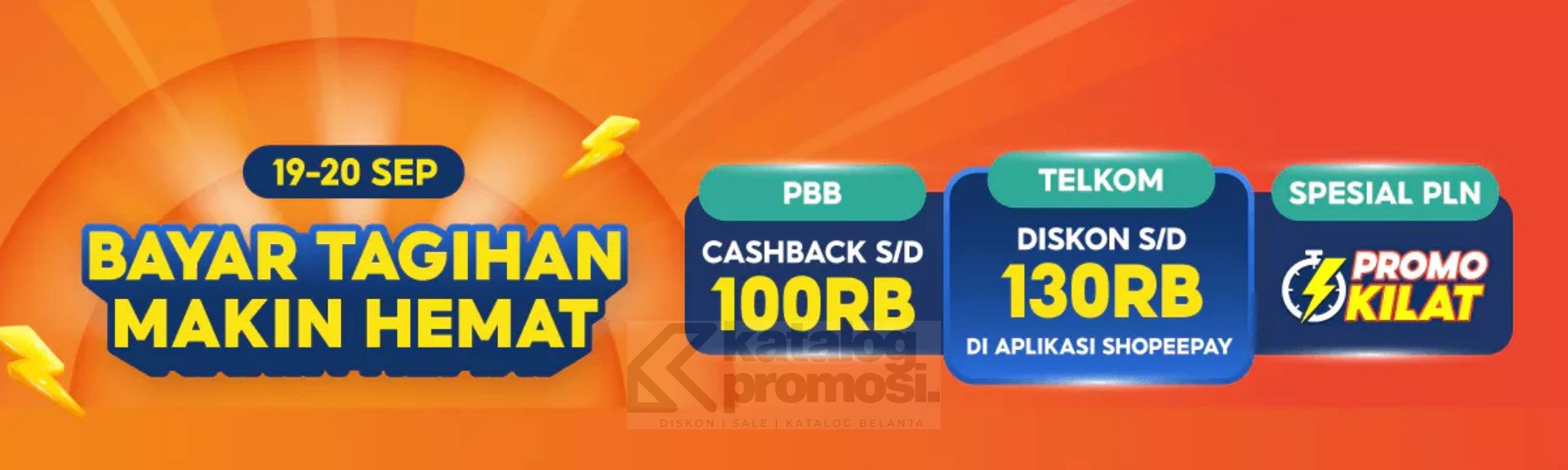 Bayar Tagihan Lebih Hemat di Shopee Tagihan Day dapatkan Cashback hingga Promo Kilat