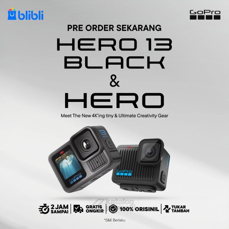 GoPro HERO kini Tersedia di Blibli Pre-Order dan dapatkan Harga Spesial