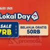 HANYA HARI INI! Pilih Lokal Day di Shopee FLASH SALE SERBA 17K