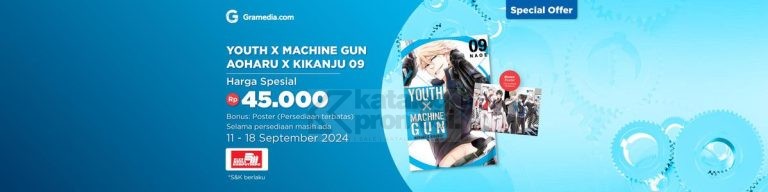 Komik Youth x Machinegun 09 Special Offer di Gramedia.com