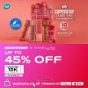 Maybelline Promo Eksklusif di Watsons Diskon hingga 45%