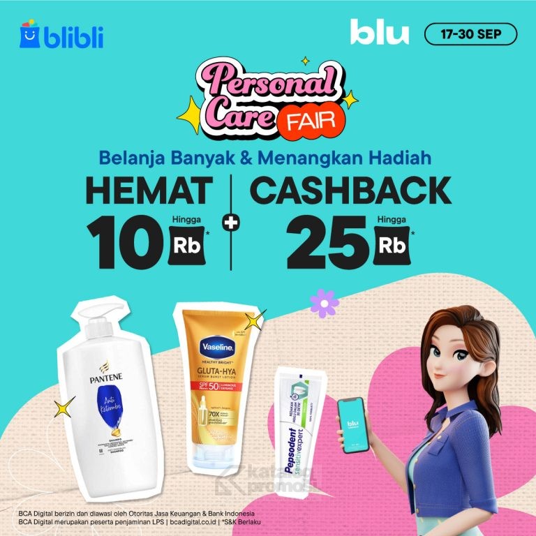 Personal Care Fair di Blibli Belanja dan dapatkan Penawaran Menarik!