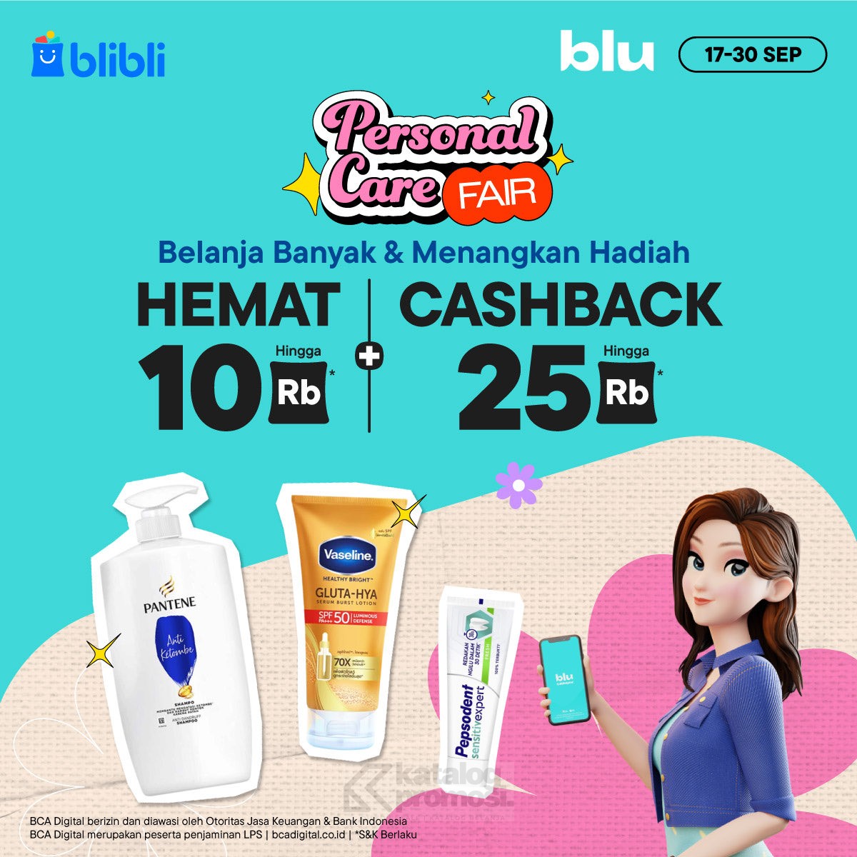 Personal Care Fair di Blibli Belanja dan dapatkan Penawaran Menarik!